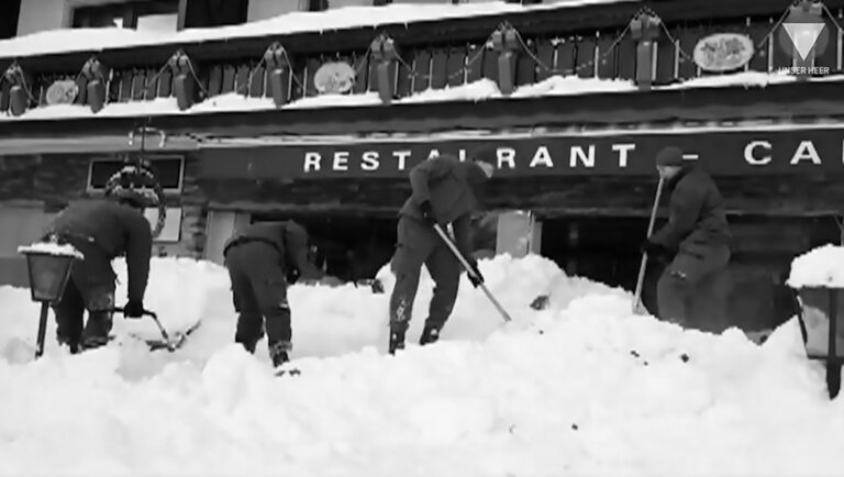 Read more about the article Soldiers Work To Clear Snow From Hotel Hit By Avalanche