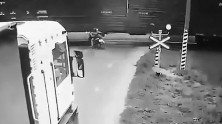 Read more about the article Scooter Teen Dragged Under Freight Train Loses Legs