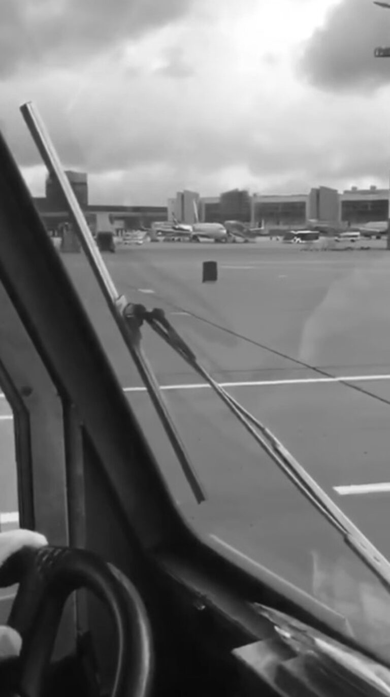 Read more about the article Suitcase Flees Across Russian Airport Tarmac In Wind