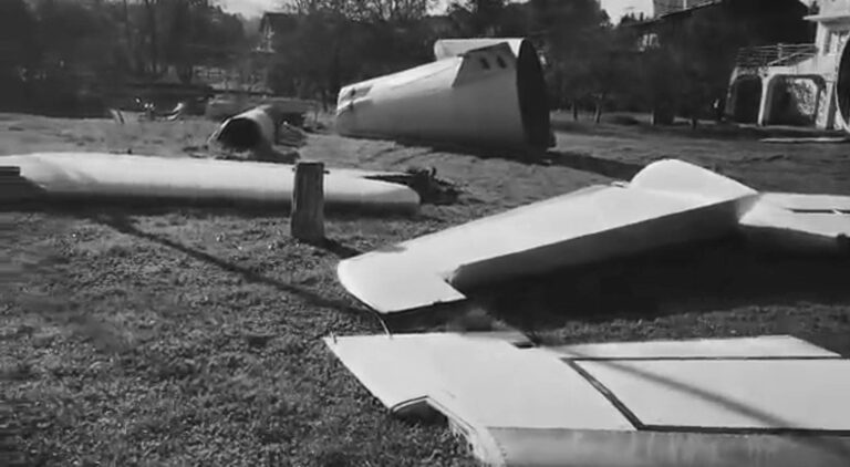 Read more about the article Man Assembles Fokker Plane In Garden As Events Venue