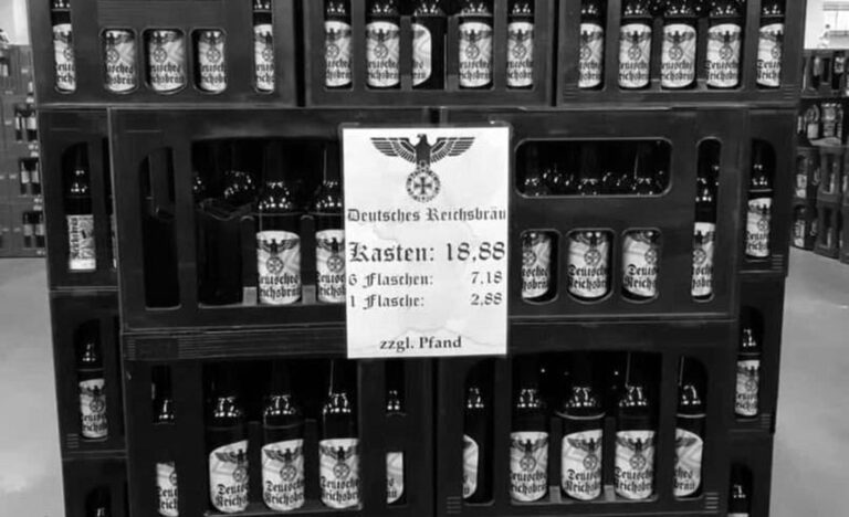 Read more about the article Outrage Over Third Reich Nazi Beer On Sale In Germany