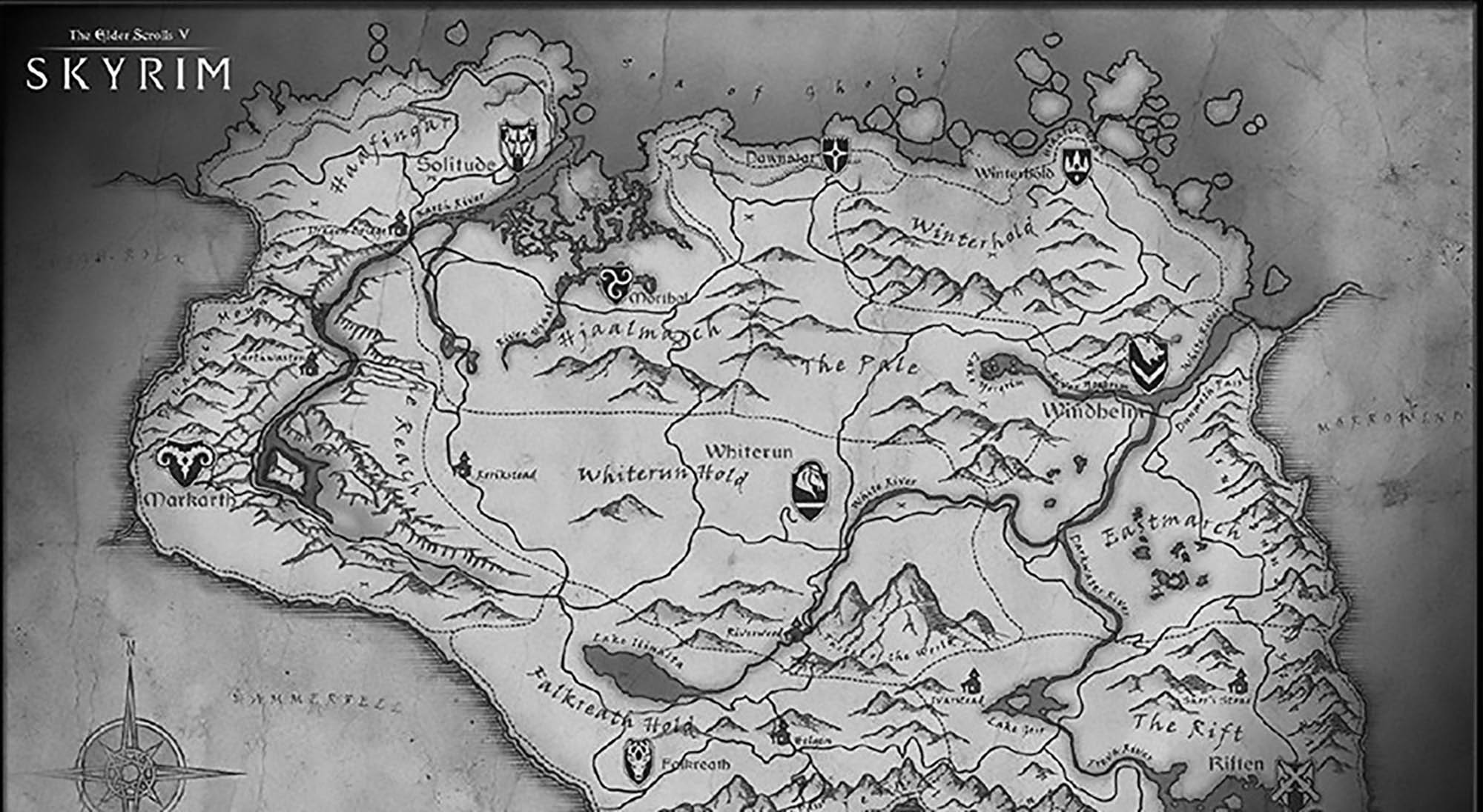 Read more about the article Ukraine Geography Schoolbook Has Map From Skyrim