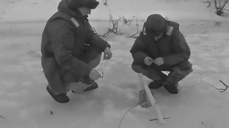 Read more about the article Moment Soldiers Blow Up Frozen River To Prevent Floods