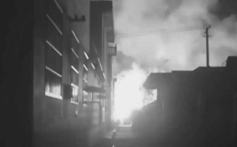 Read more about the article Huge Fireball As Chemical Plant Goes Up In Flames