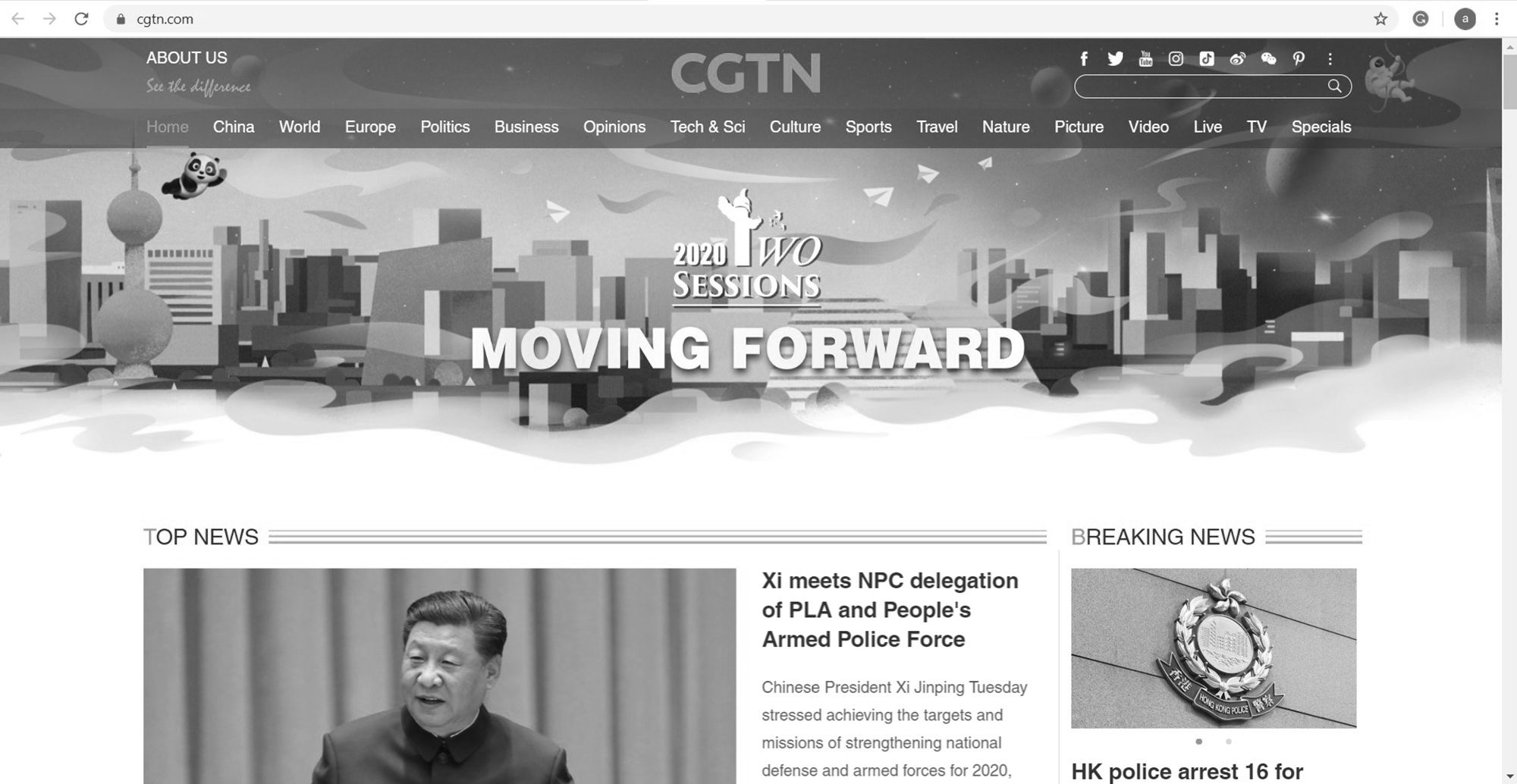 Read more about the article Ofcom Says China State TV Has Biased Hong Kong Coverage