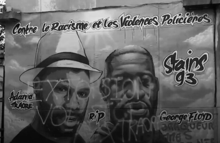 Read more about the article George Floyd And Traore Mural Vandalised In Paris