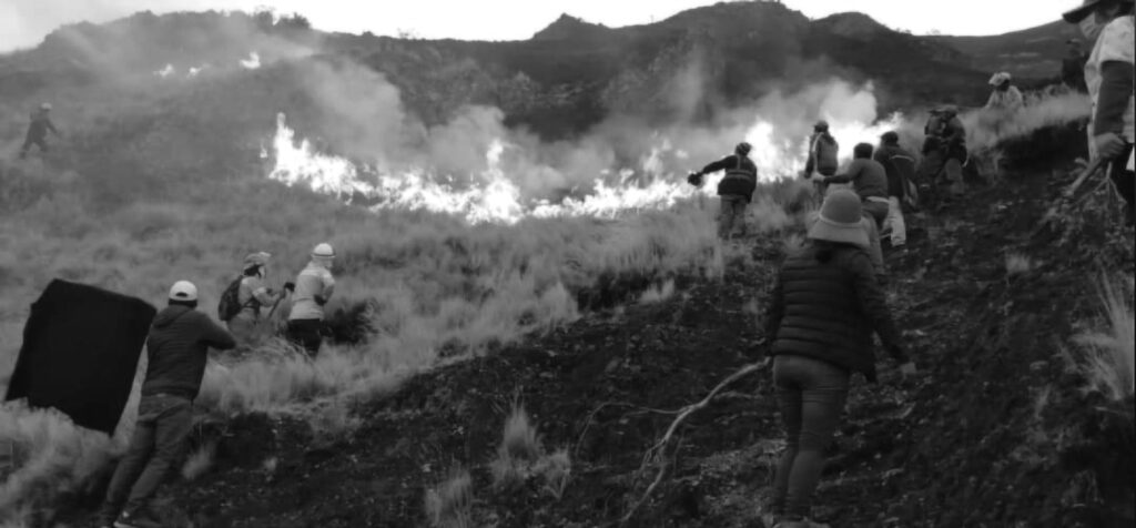 Credit: Prevencion Incendios Forestales Cusco/Newsflash