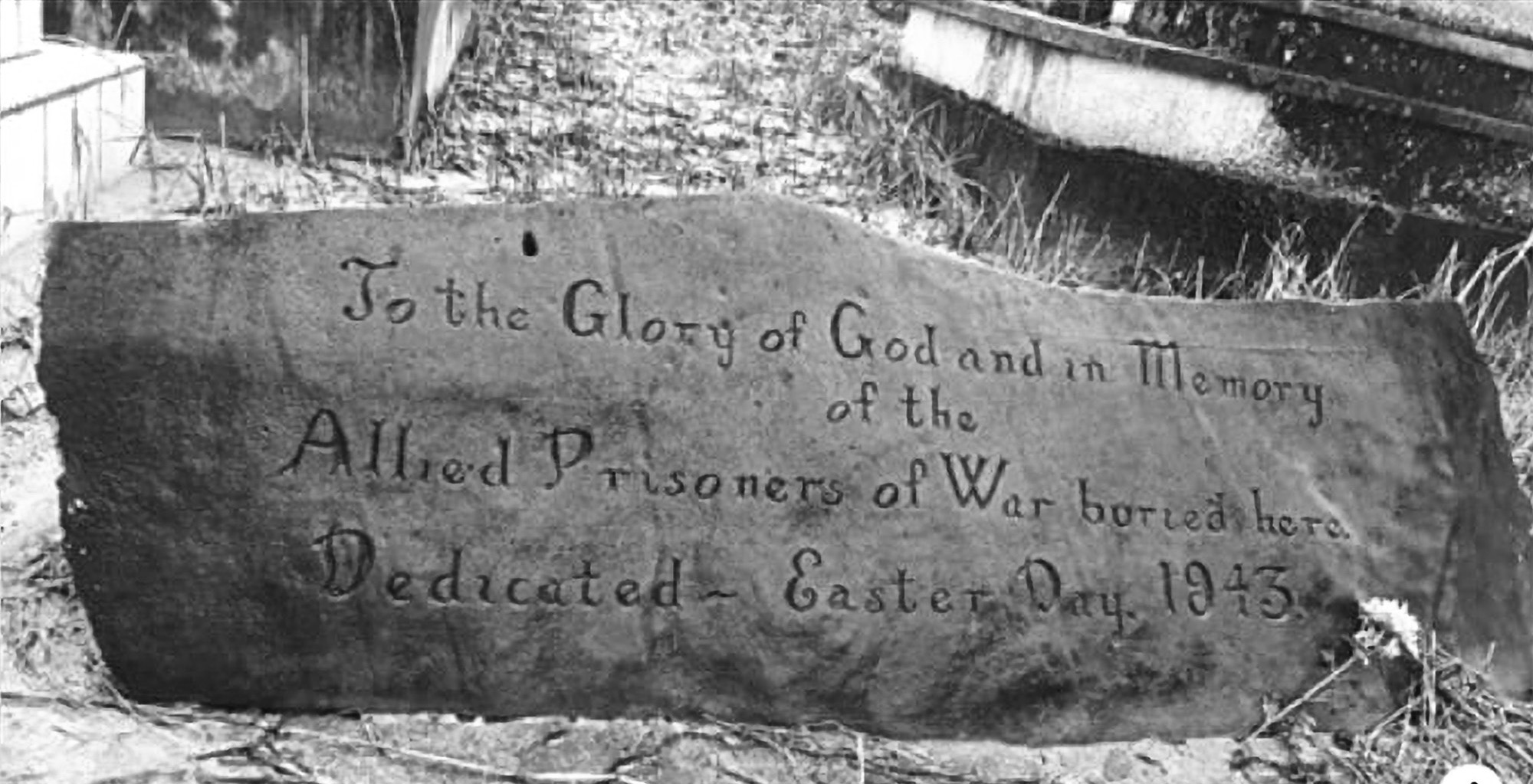 Read more about the article WWII Memorial Stone Dedicated To Allied Prisoners Of War Found