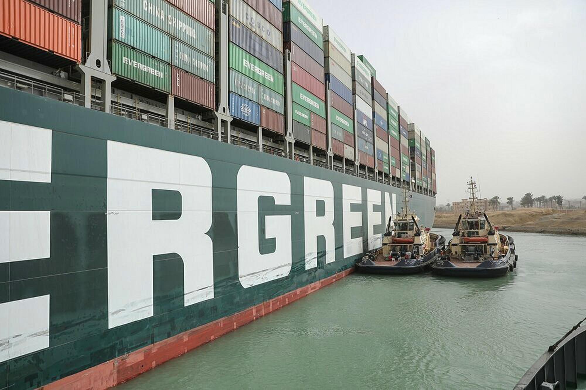 Read more about the article Ever Given Container Ship That Blocked Suez Canal Returns For Second Attempt