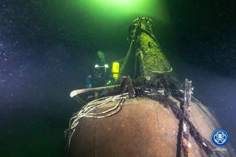 Read more about the article Long Lost Submarine Sunk By Nazi Mine In 1944 Discovered In Gulf Of Finland