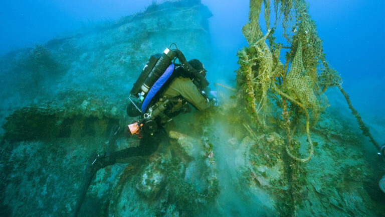 Read more about the article Malta Clears Ghost Nets At Site Of WWI Royal Navy Minesweeper Wreckage
