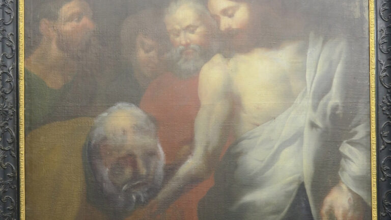 Read more about the article Experts Fix Bungled Church Painting Restoration After Saint Peter Was Turned Into Doubting Thomas