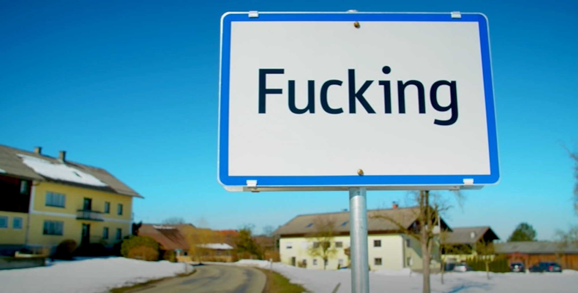 Read more about the article Rare Street Sign From Austrian Village Named F***ing Goes On Display In Museum After Being Stolen Repeatedly By Pranksters