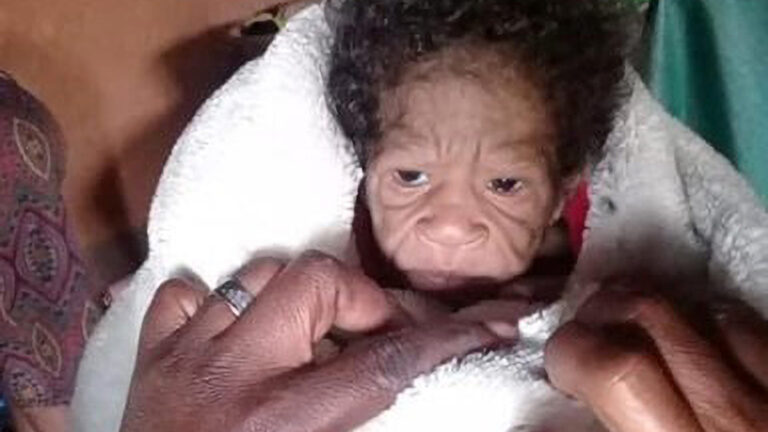 Read more about the article Benjamin Button Baby Who Was Born Looking Older Than Her Mum Due To Rare Condition Dies