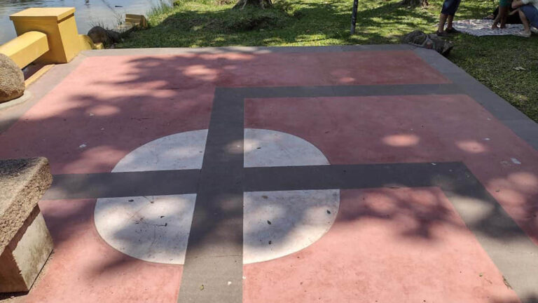 Read more about the article Shock As Paved Nazi Swastika From 1943 Revealed After Works In Germanic City In Brazil