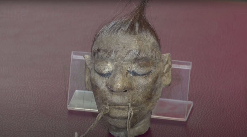 Mysterious 500 Year Old Shrunken Heads Had Lips Sewn Shut To Keep Evil Spirits Trapped Inside Them