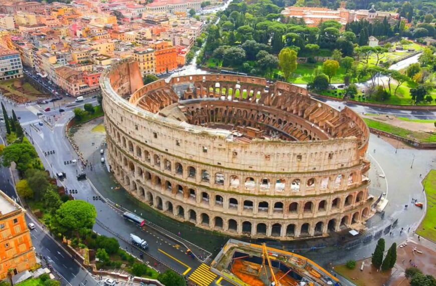 Tourist Seized For Carving Her Initials Into Rome’s Colosseum