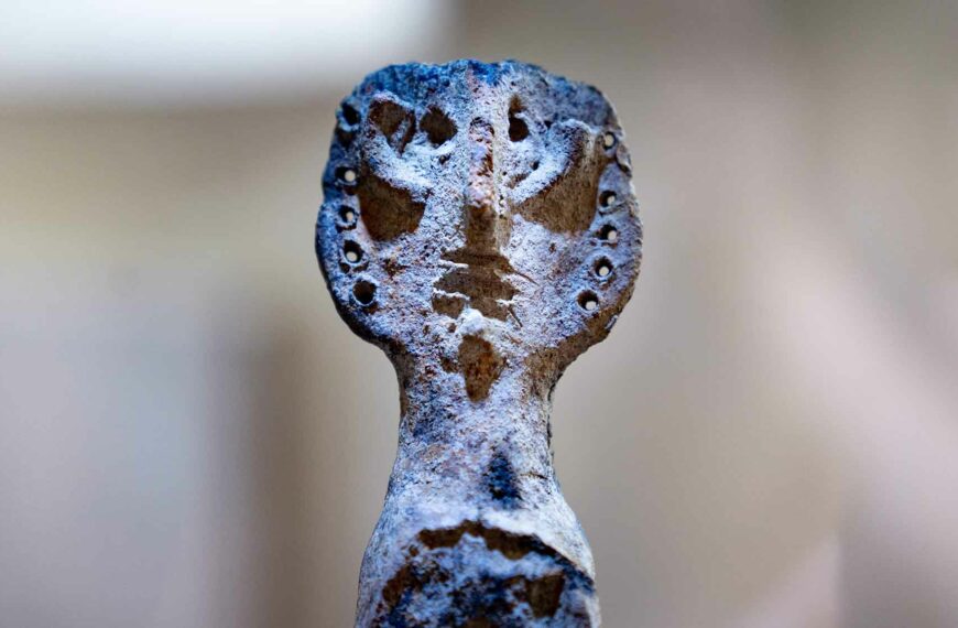 Amazingly Preserved 3,000-Year-Old Statue Of Water Goddess Unearthed