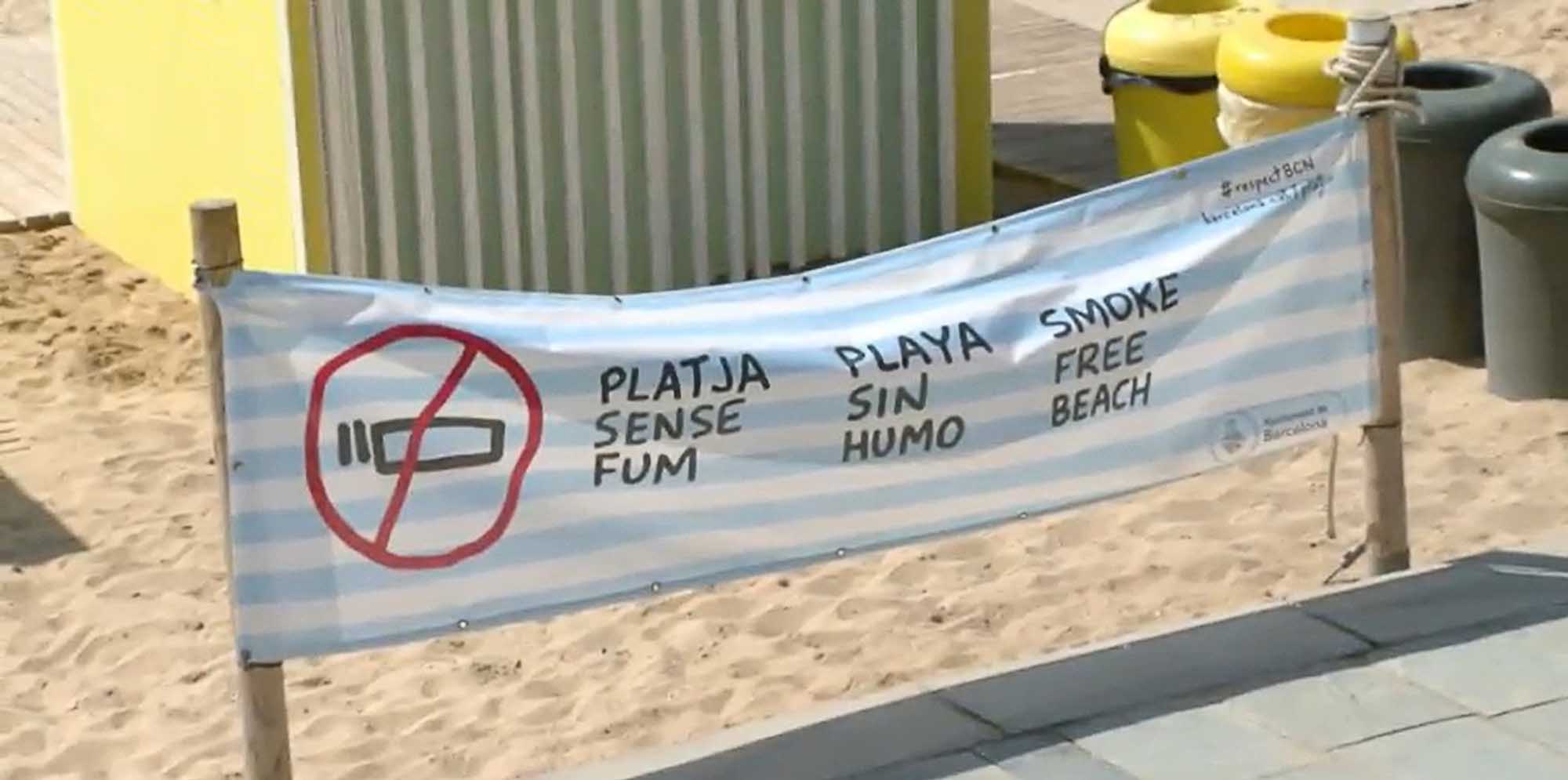 Barcelona Bans Smoking On City Beaches