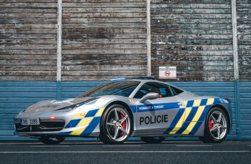 Crooks On Notice As Police Convert 202MPH Ferrari To Cop Car