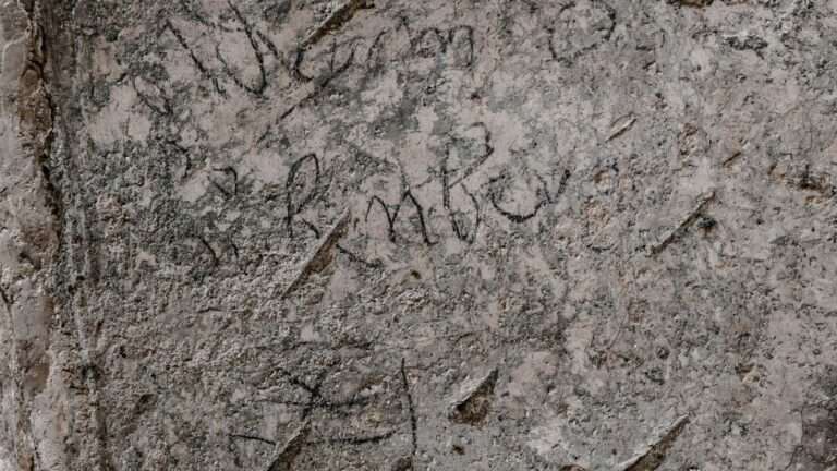 Read more about the article Nobleman’s Medieval Graffiti  Found In Jerusalem Holy Tomb