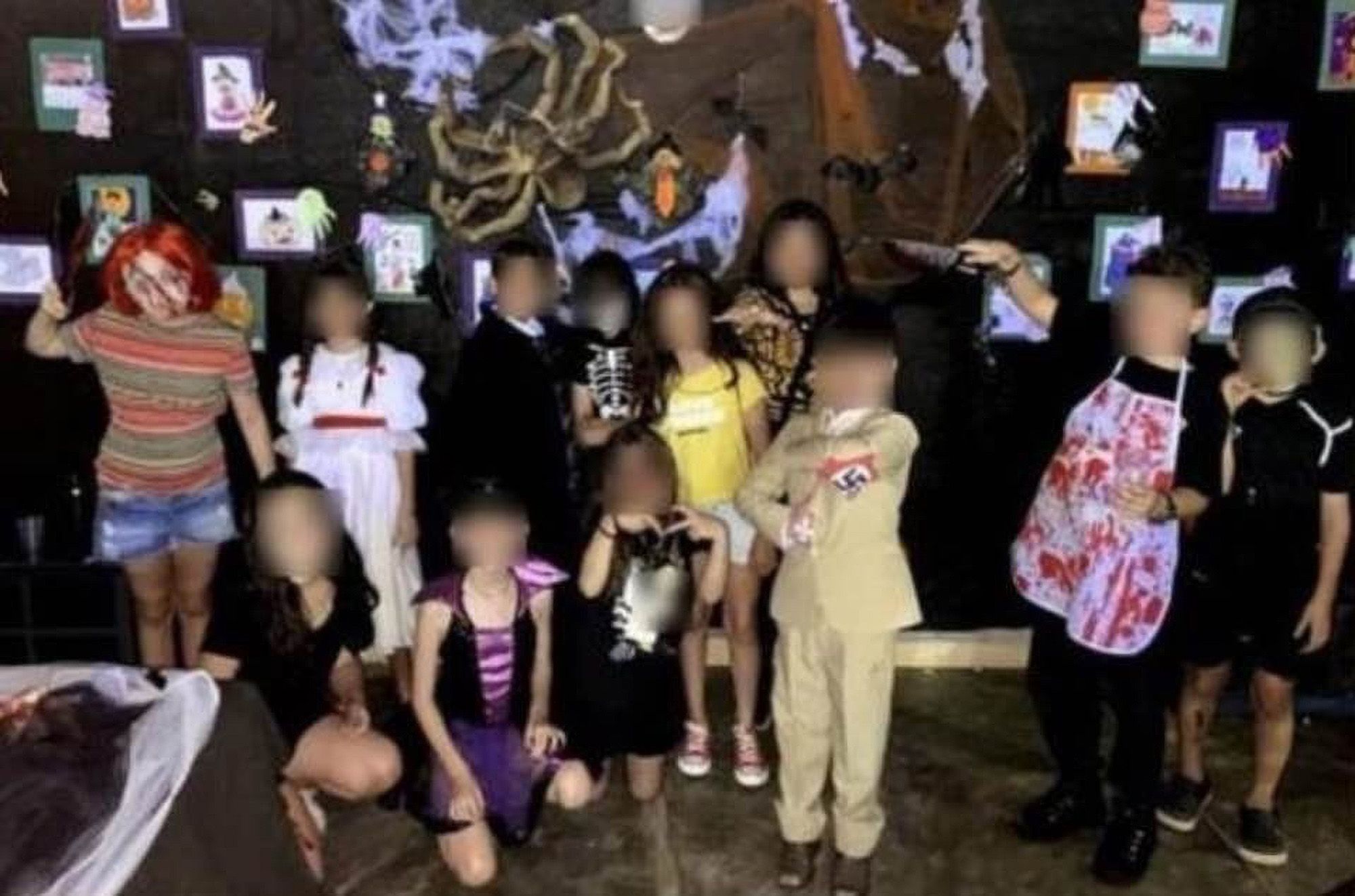 Read more about the article Fury Over Boy From Brazil In School Party Halloween Adolf Outfit