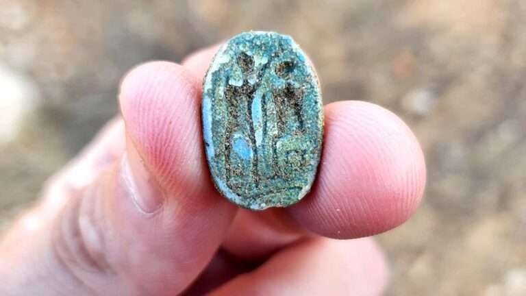 Read more about the article 3,000-Year-Old Scarab Seal Found During School Field Trip Was Mistaken For Toy