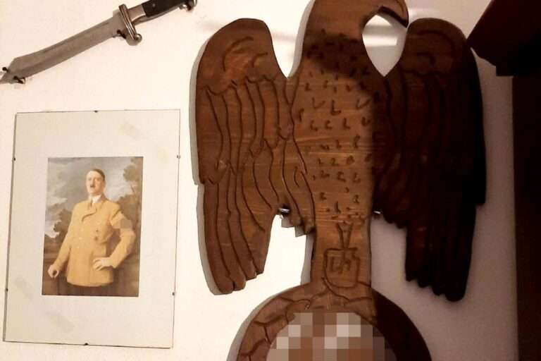 Read more about the article Police Seize Guns And Nazi Shrine To Hitler In Raids On Hate Posters