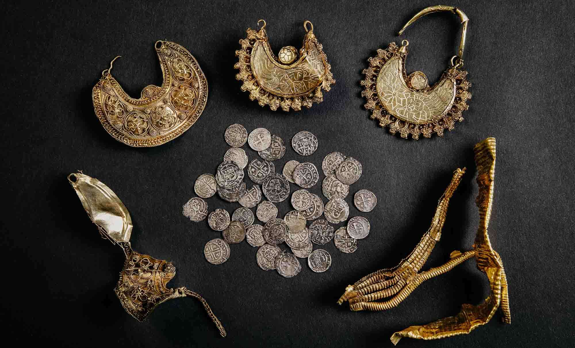 Historian Finds Unique 1,000-Year-Old Mediaeval Gold Treasure Using Metal Detector
