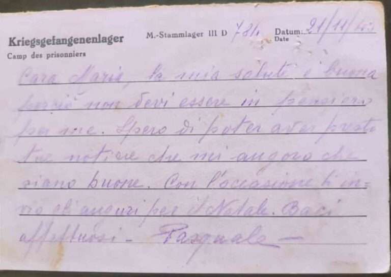Read more about the article Letter From Prisoner At Nazi POW Camp Arrives After 80 Years