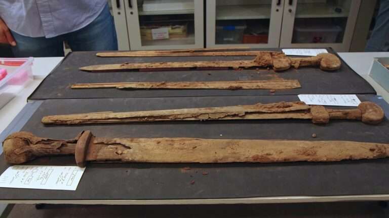 Read more about the article Rare Roman Gladiator Swords Unearthed In Ancient Arms Cache