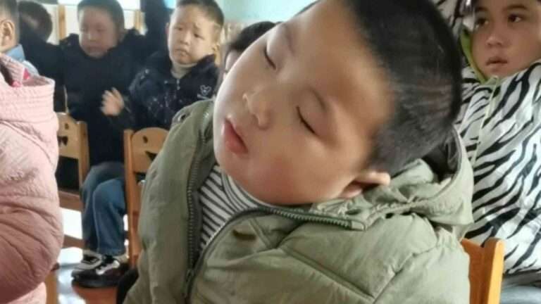 Read more about the article Child Keeps Dozing Off During Music Game With Nursery Group