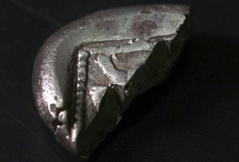 Rare 2,550-Year-Old Silver Coin Found In Judean Hills