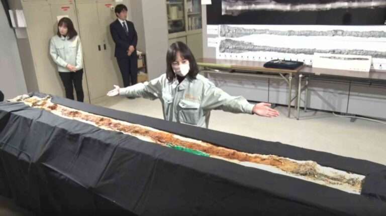 Researchers Say Giant Sword Discovered In Japan Was Probably Only Used In Rituals