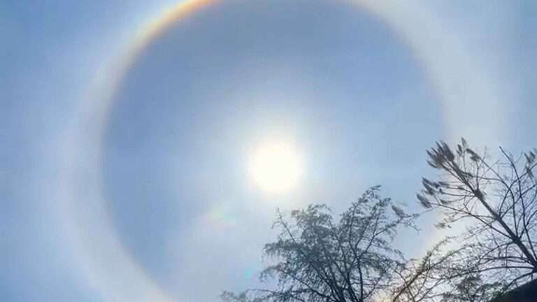 Read more about the article Solar Halo Like Eye In Sky Appears Over China